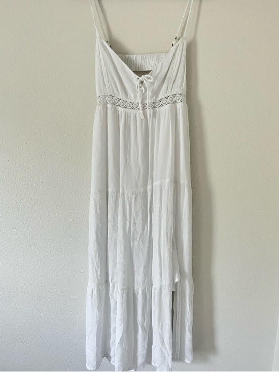 Hollister Dresses & Skirts - Hollister White Lace Midi Dress
